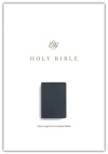 ESV Value Large Print Compact Bible - Trutone Black
